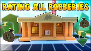 Rating all Robberies in ROBLOX JAILBREAK!