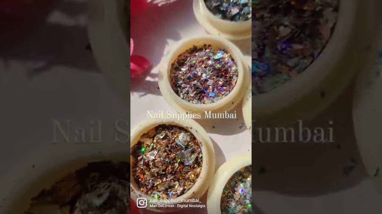 Holographic Flakes Nail Art Mylars 