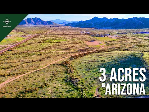 3 Acres –Power Nearby, Gravel Road Access! In Maricopa, Pinal County AZ(Adjoining Parcels Available)