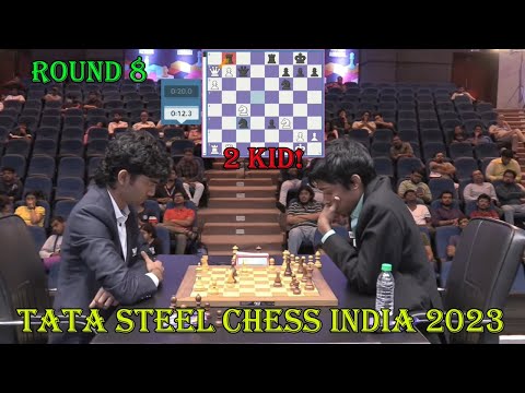 Tata Steel India 2023 Rapid R1-3: Gukesh shows why he is India no.1 with  majestic play against Harikrishna - ChessBase India