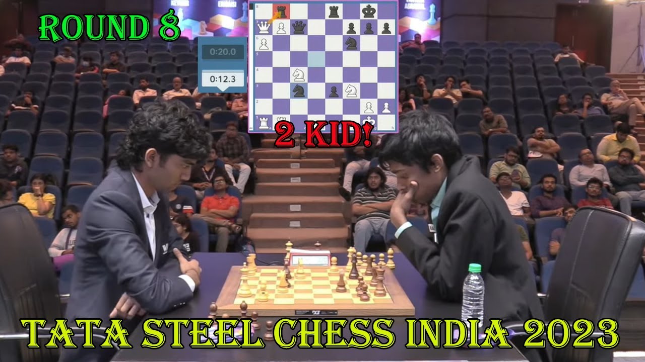 Tata Steel Chess India 2023: Gukesh slips to third, Praggnanandhaa