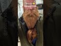 Beard bun checked out before I even clocked in! #beardtok #beardfail #longbeard #beardlife #fyp