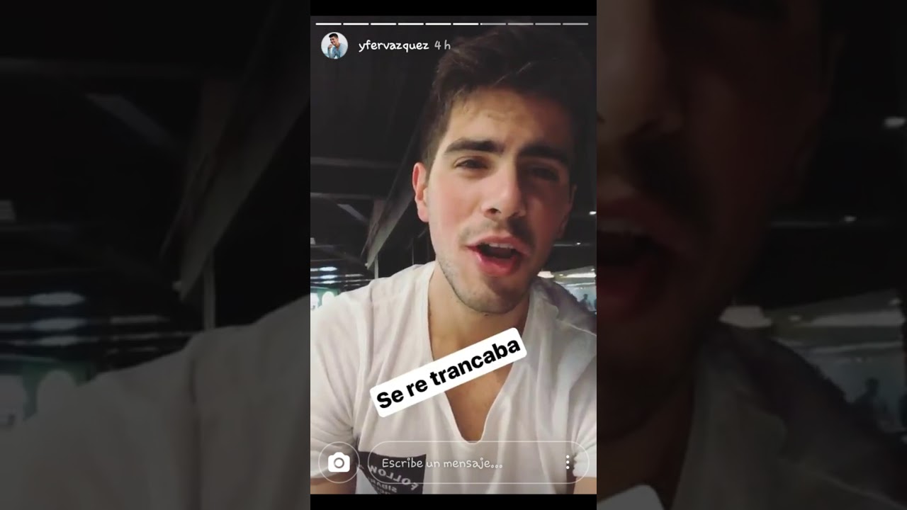#Instagram Story Fer Vazquez De 10-08-17