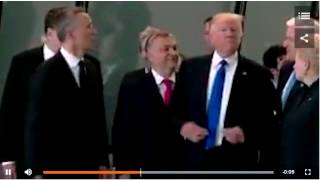 На саммите 7 Дональд Трамп грубо отпихнул премьер-министра Черногории - не так стоим