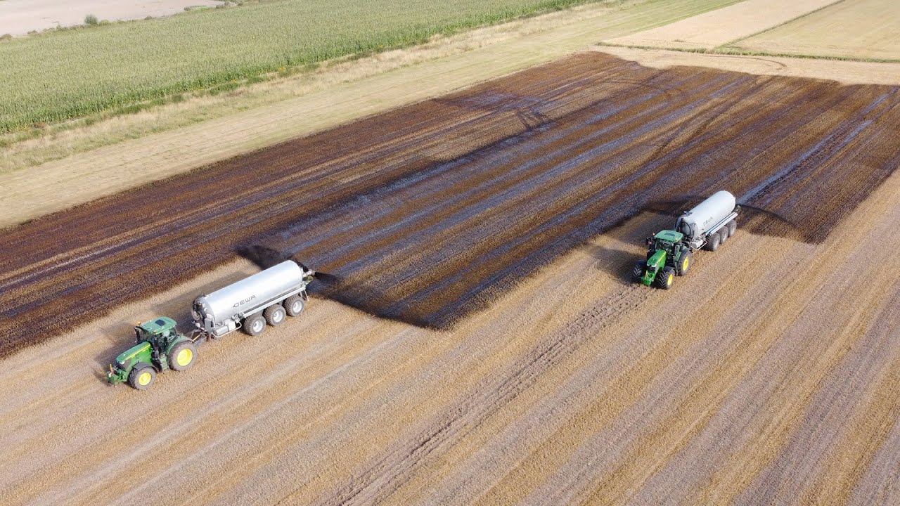 John Deere 6250R & 6230R + DEWA mesttank