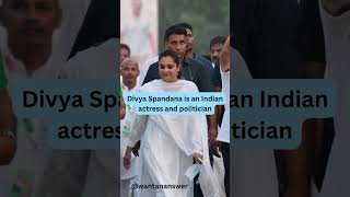 Who Is Divya Spandana?