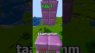 Minecraft'ta Hasanın Tuzaklarından Kaçmanın Yolları !! #shorts