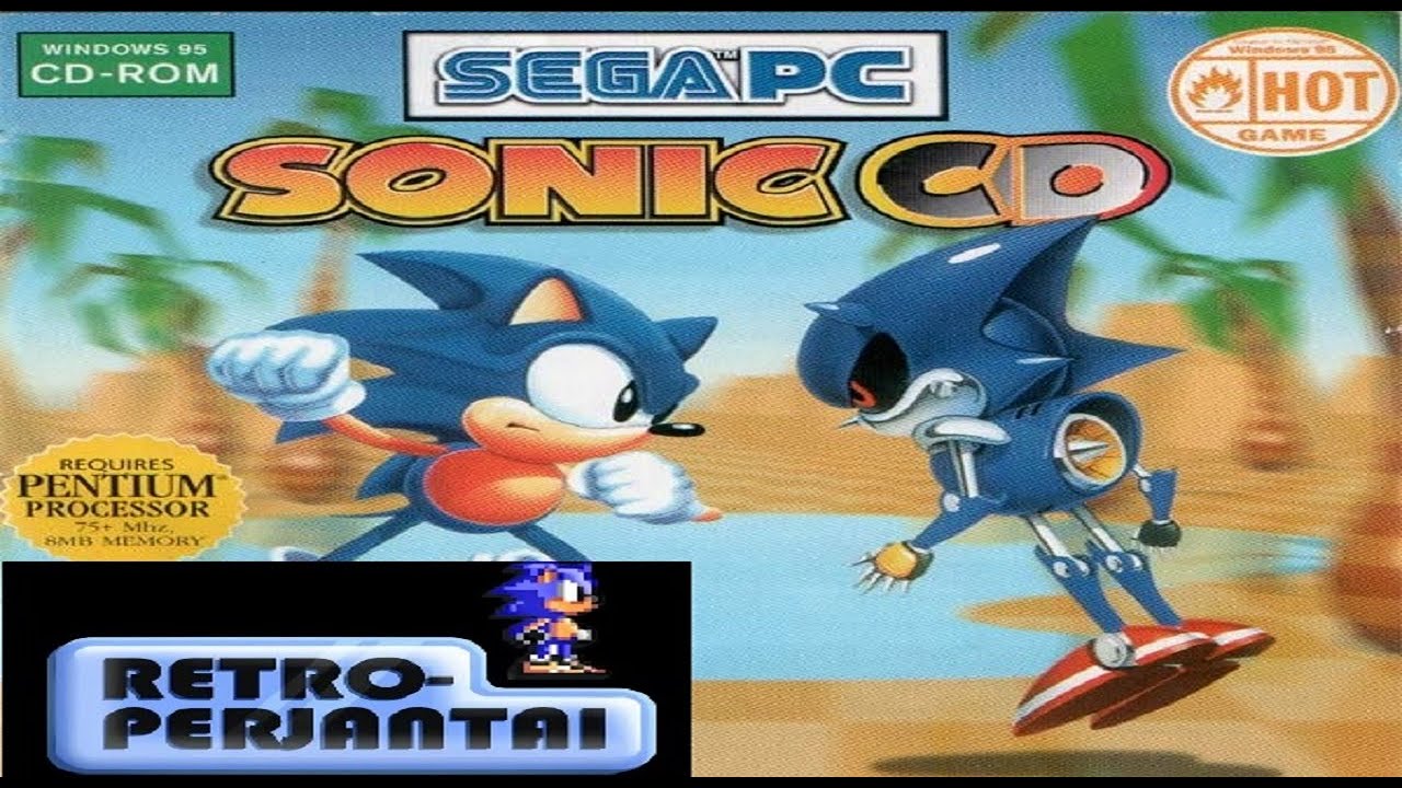 Jogo Sonic Cd Computador Vintage Windows 95 Sega Antigo, Jogo de  Computador Sega Usado 87171043