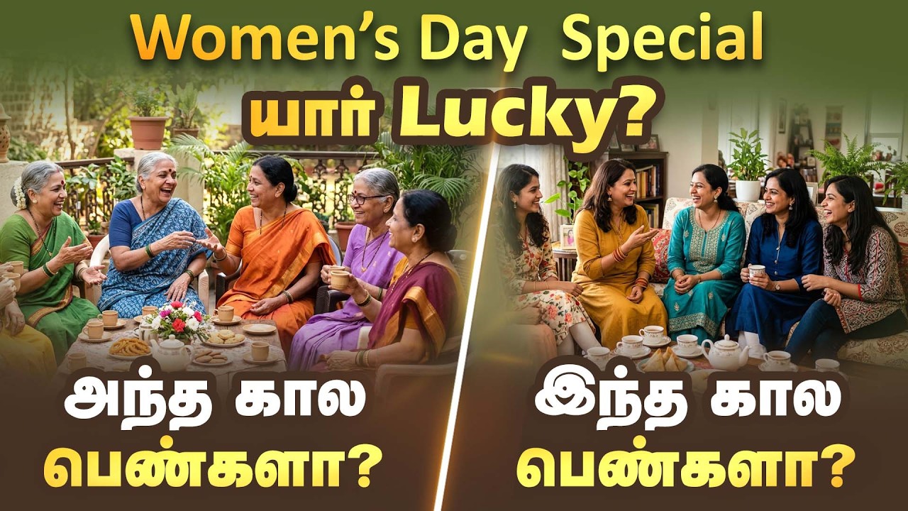 யார் அதிர்ஷ்டசாலி அந்த கால பெண்களா? இந்த கால பெண்களா? | Women's Day 2026 | Poongaatru