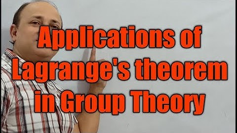 applications of lagrange