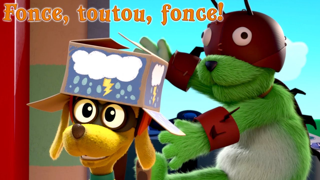 Coloriage Fonce Toutou Fonce