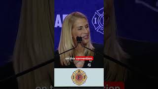Flight attendants' union president Sara Nelson: We've got your backs | 58th IAFF Convention
