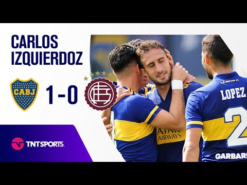 Carlos Izquierdoz (1-0) Boca Juniors vs Lanús | Zona B - F 12 - Copa LPF 2021
