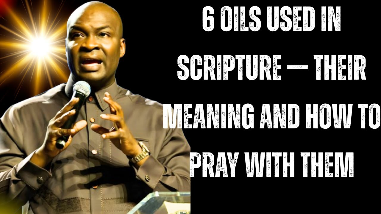 6 Oils Used in Scripture — Their Meaning and How to Pray With Them