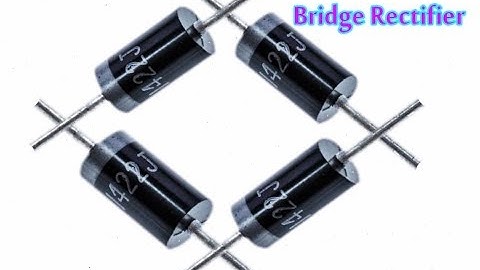 How To Make A Bridge Rectifier (100% Works)