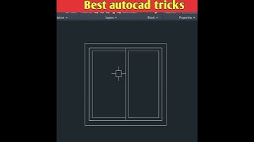 How to make 2d window in autocad #shorts #ytshorts #autocad #learnautocad