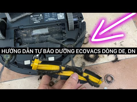 ecovacs stock New Hướng dẫn bảo dưỡng và vệ sinh robot hút bụi dòng giá rẻ của Ecovacs