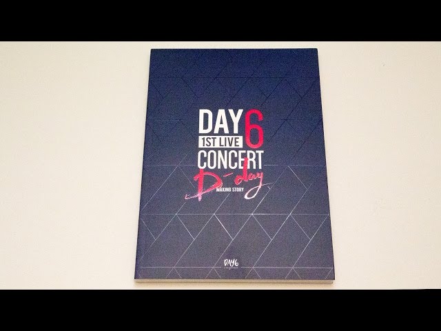 Unboxing | Day6 - 1st Concert Live D-Day Making Story Photobook