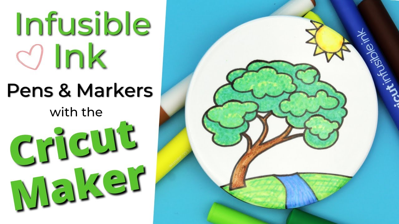 How to Mix Multiple Colors  Cricut infusible ink Markers Step by