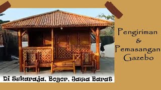 Pengiriman Rumah Bambu Ke Bogor