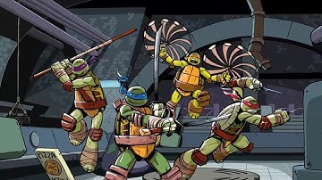 Teenage Mutant Ninja Turtles Rooftop Run Gameplay (Leonardo)