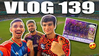 Watching my FIRST IPL FINAL Match😍| KKR vs SRH🔥| Cricket Cardio in Chepauk Stadium screenshot 2