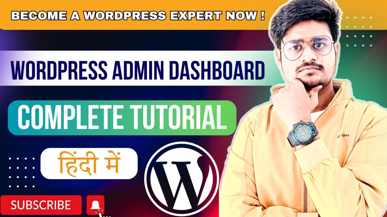 WordPress Dashboard Tutorial 2025 👨‍💻 | Beginners Iss Guide Ko Miss Mat ...