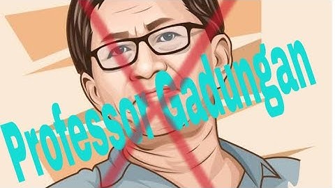 Identitas Rocky Gerung Terbongkar, Ternyata Bukan Dosen UI,