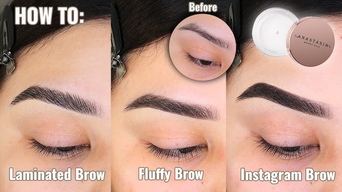 HOW TO USE ANASTASIA BEVERLY HILLS BROW FREEZE ON THIN & SPARSE EYEBROWS 