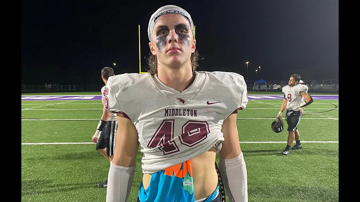 Highlights of 2024 Middleton linebacker Sam Pilof