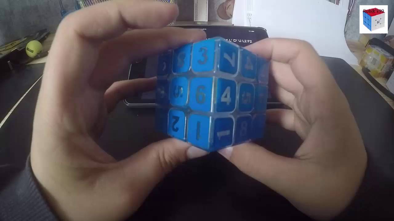 Résolution du sudoku cube Rubik's99 YouTube