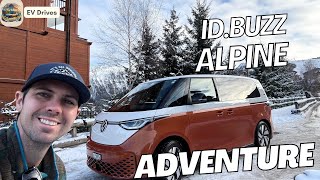 The ID.BUZZ European family road trip test - French Alps Adventure Part 1