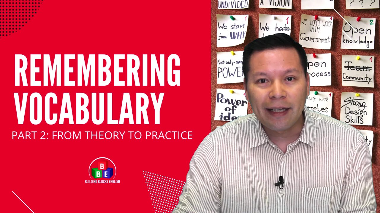 How to Remember Vocabulary - (and why it's so easy to forget it) - YouTube