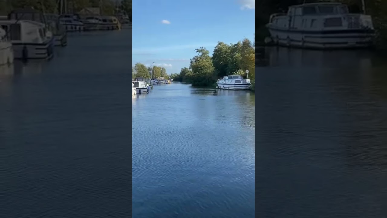 Boats on the River Ant Norfolk Broads
