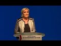 Le front national renomm rassemblement national marine le pen