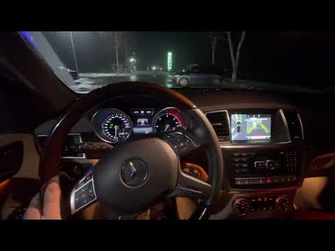 Mercedes GL 350 автоматическая парковка