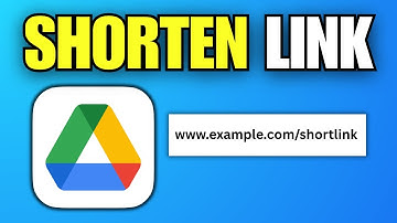How To Shorten Google Drive Links (2025)
