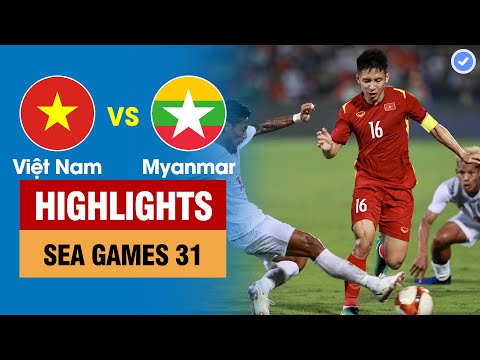 Highlights Việt Nam vs Myanmar | Hùng Dũng dứt điểm tinh tế - Đưa Việt Nam 1 chân vào bán kết