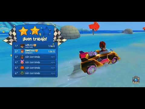 Probando un juego que te recomendaron.      (BEACH BUGGY RACING 2 )