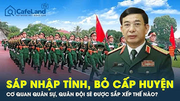Sáp nhập tỉnh, bỏ cấp huyện: Quân đội, cơ quan quân sự sẽ được sắp xếp như thế nào? | CafeLand
