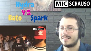Reazione MIC SCRAUSO II - Hydra VS Bato VS Spark (8ttavi di finale) REACTION