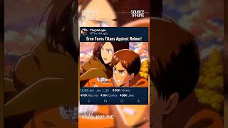 Eren Turns Ans Against Reiner