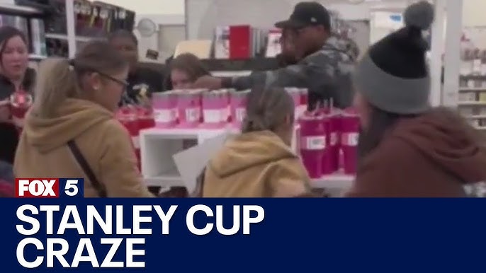 Starbucks pink Stanley cups: Shoppers line up at Targets at 3 a.m.