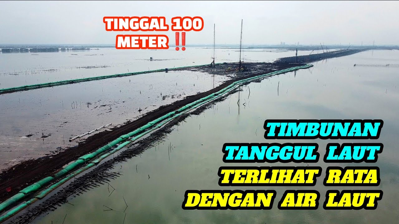UPDATE TERBARU TIMBUNAN‼️ Tol Laut Semarang Demak Area Morosari Sayung