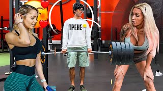 Girl's Priceless Reaction to Anatoly's Gym Prank!😉😱 | Best of Anatoly Gym Prank Reactions