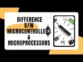 Difference between Microcontrollers &amp; Microprocessors