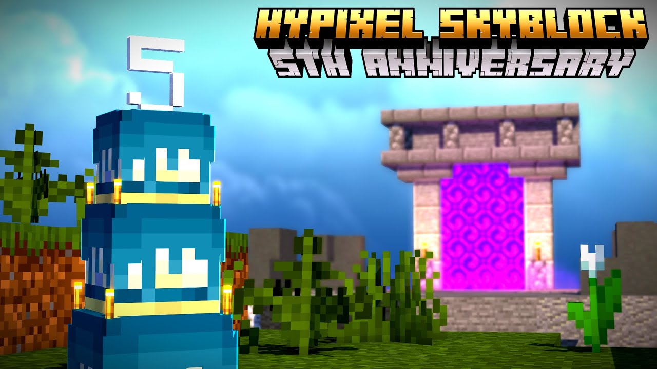 Skyblock Anniversary _ Hypixel SkyBlock – QRJMN