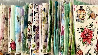 The Best Napkin & Ephemera Storage - Craft Room Hack (this changed the way I craft!)
