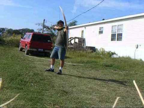 Siegework Archery Hickory longbow