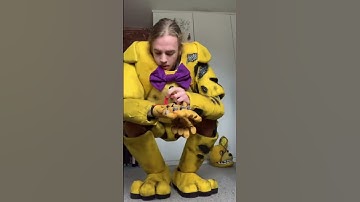 Putting on a SPRINGLOCK SUIT. #fnaf #fivenightsatfreddysmovie #springtrap #fnafmovie #springtrap